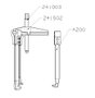 Forza Extractor de 3 patas 305x165
